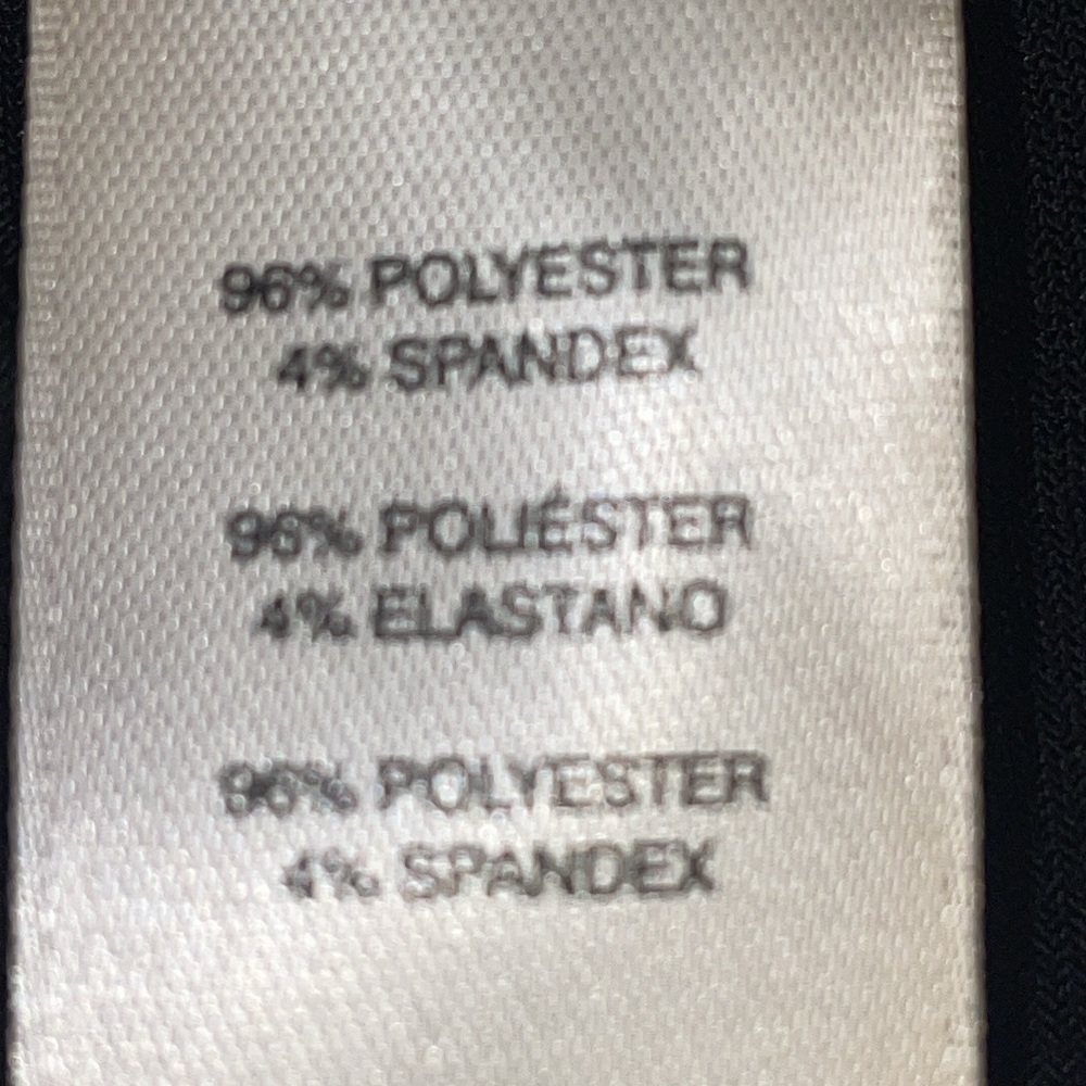 Chico’s Size 1/Medium Layered Black and White Shirt. 3/4 Sleeve. - Picture 7 of 11